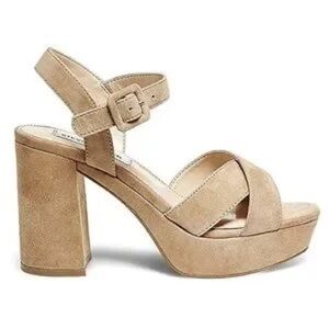 Women's Tan Platform Sandals